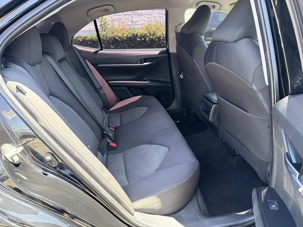 Used 2020 Midnight Black Metallic Toyota LE image 26