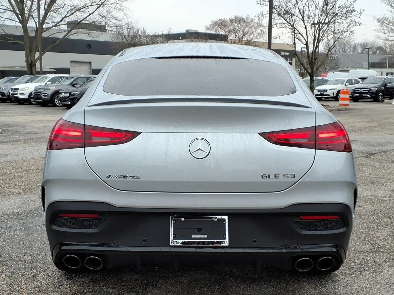 New 2026 Cirrus Silver Metallic Mercedes-Benz AMG® GLE 53 4MATIC+ Coupe image 8