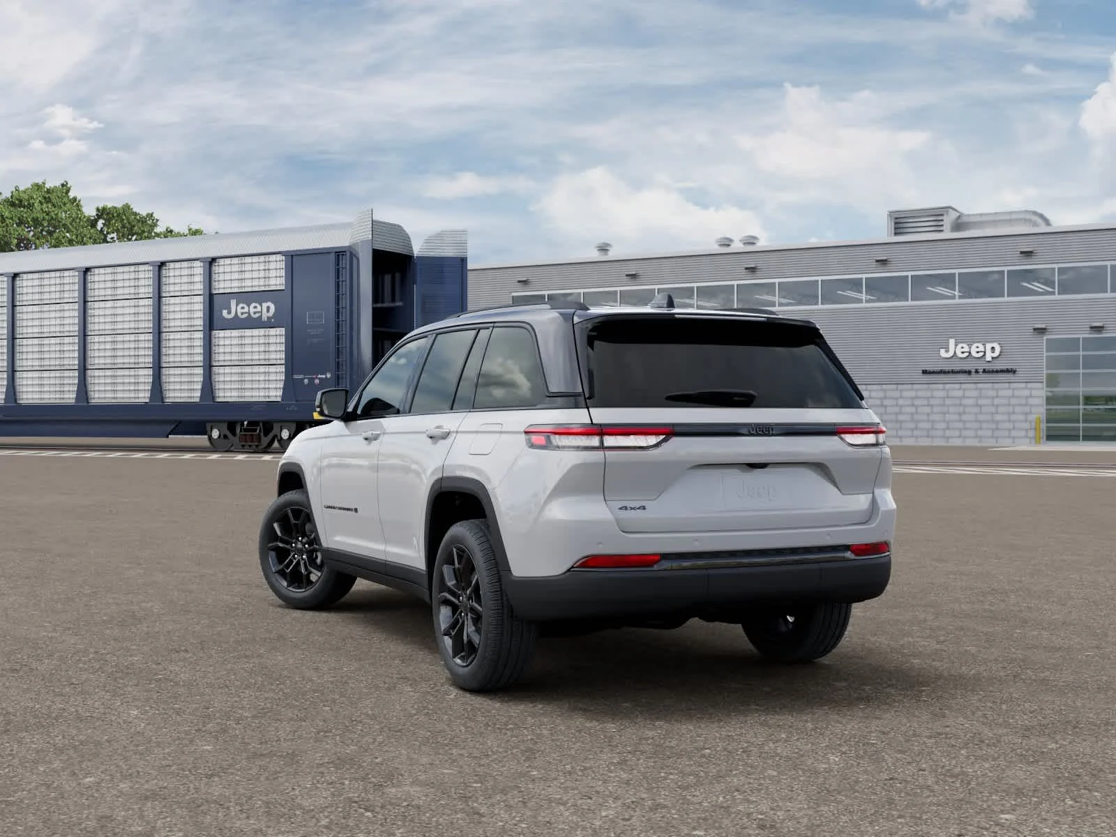 New 2025 Bright White Clearcoat Jeep Limited image 3