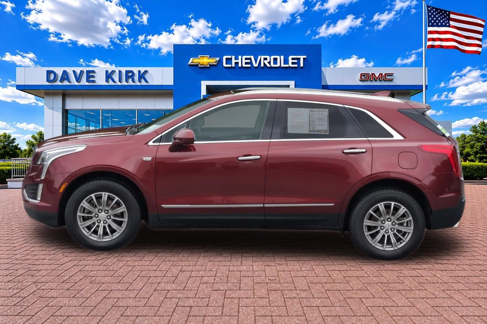 Used 2017 RED PASSION TINTCOAT Cadillac Luxury FWD image 6