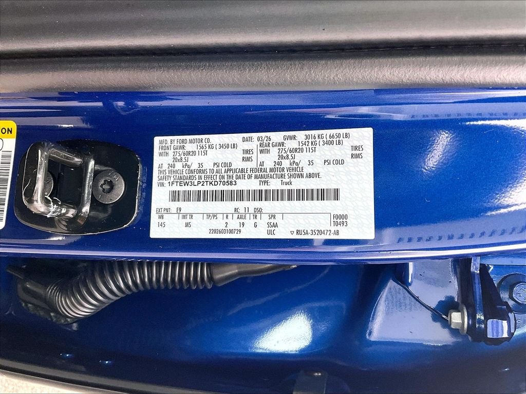 New 2026 Blue Metallic Ford XLT image 16