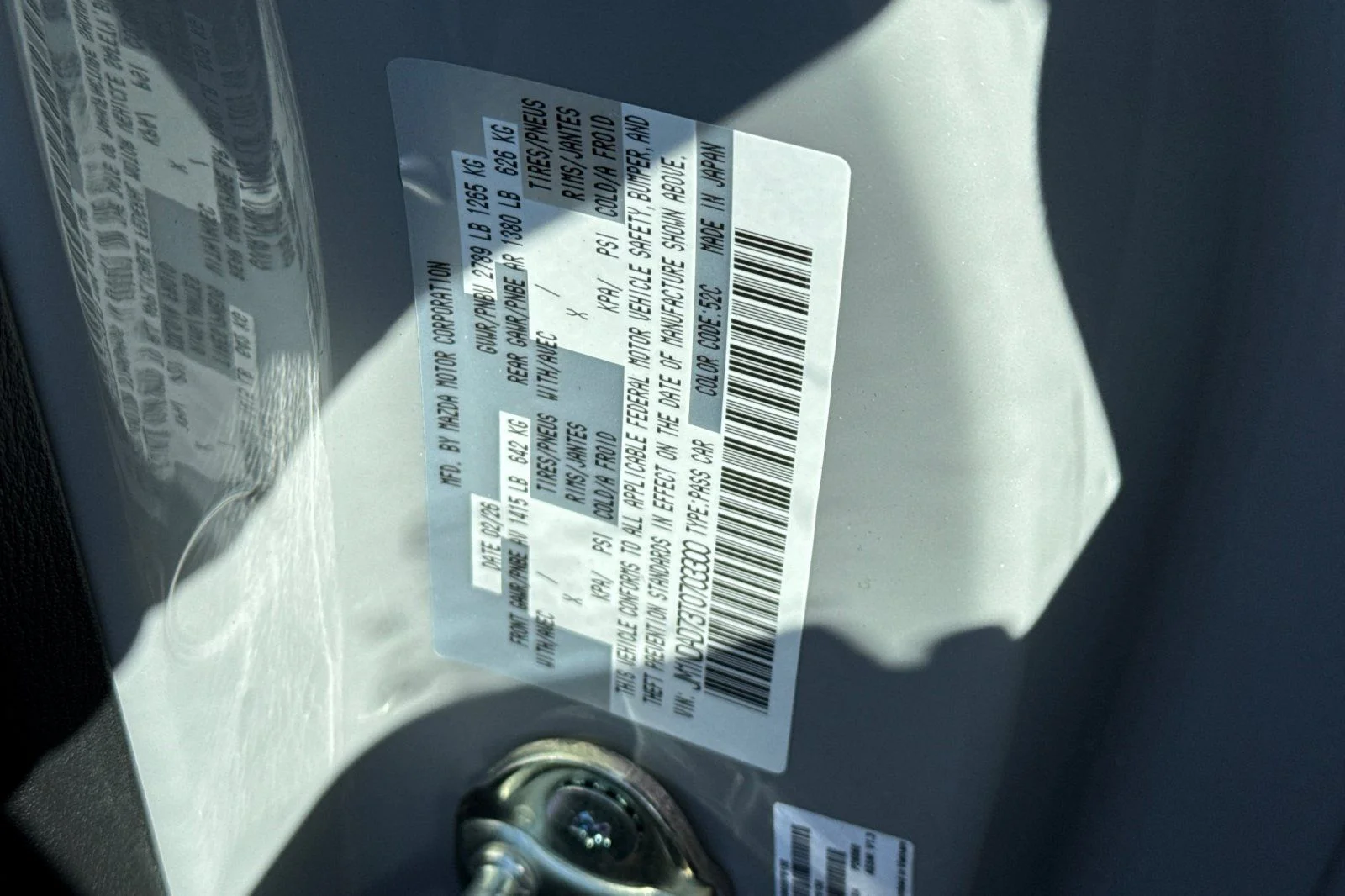 New 2026 Aero Gray Metallic Mazda Grand Touring image 32