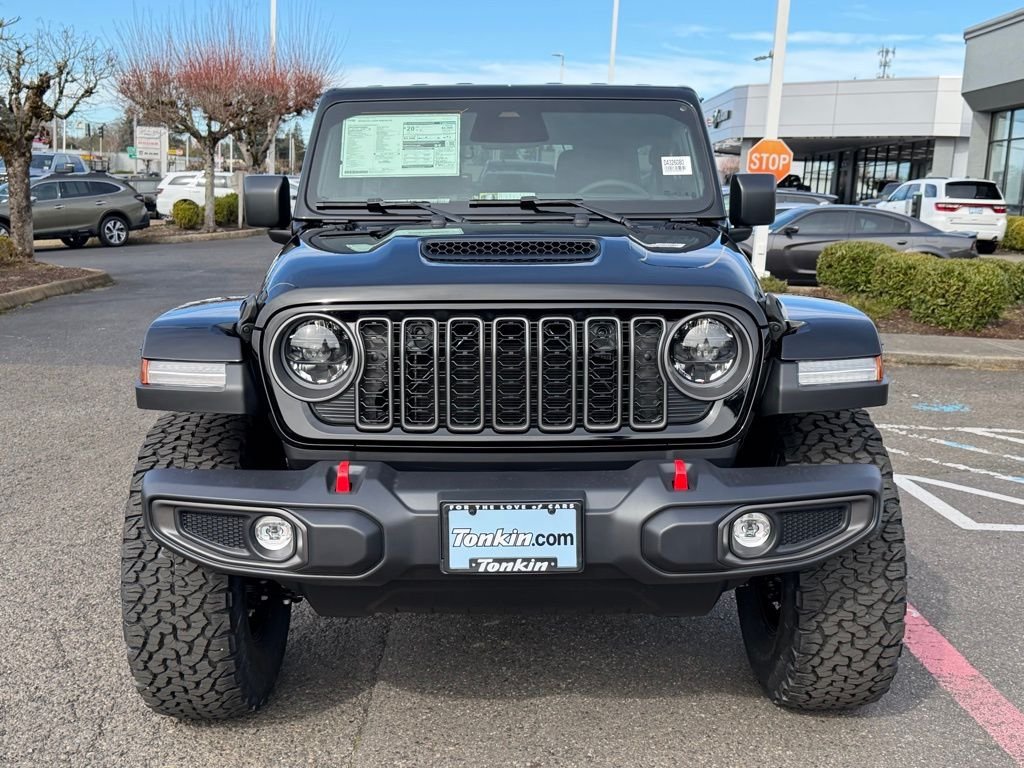 New 2026 Black Clear-Coat Exterior Paint Jeep Rubicon image 3