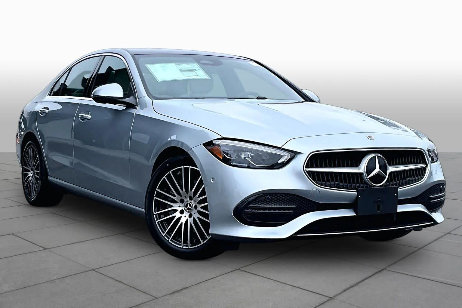 New 2026 Cirrus Silver Metallic Mercedes-Benz C 300 image 2