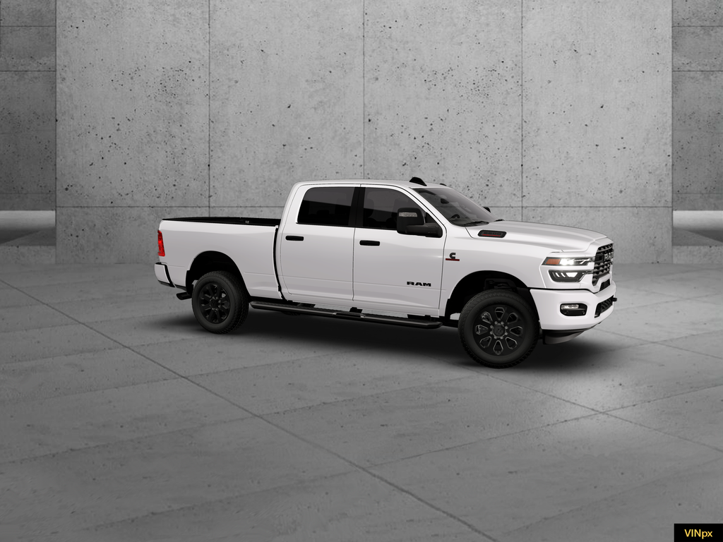 New 2026 Bright White Clear-Coat Exterior Paint RAM Big Horn image 14