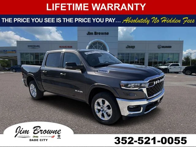 New 2026 Granite Crystal Metallic Clear-Coat Exterior Paint RAM Big Horn/Lone Star image 1