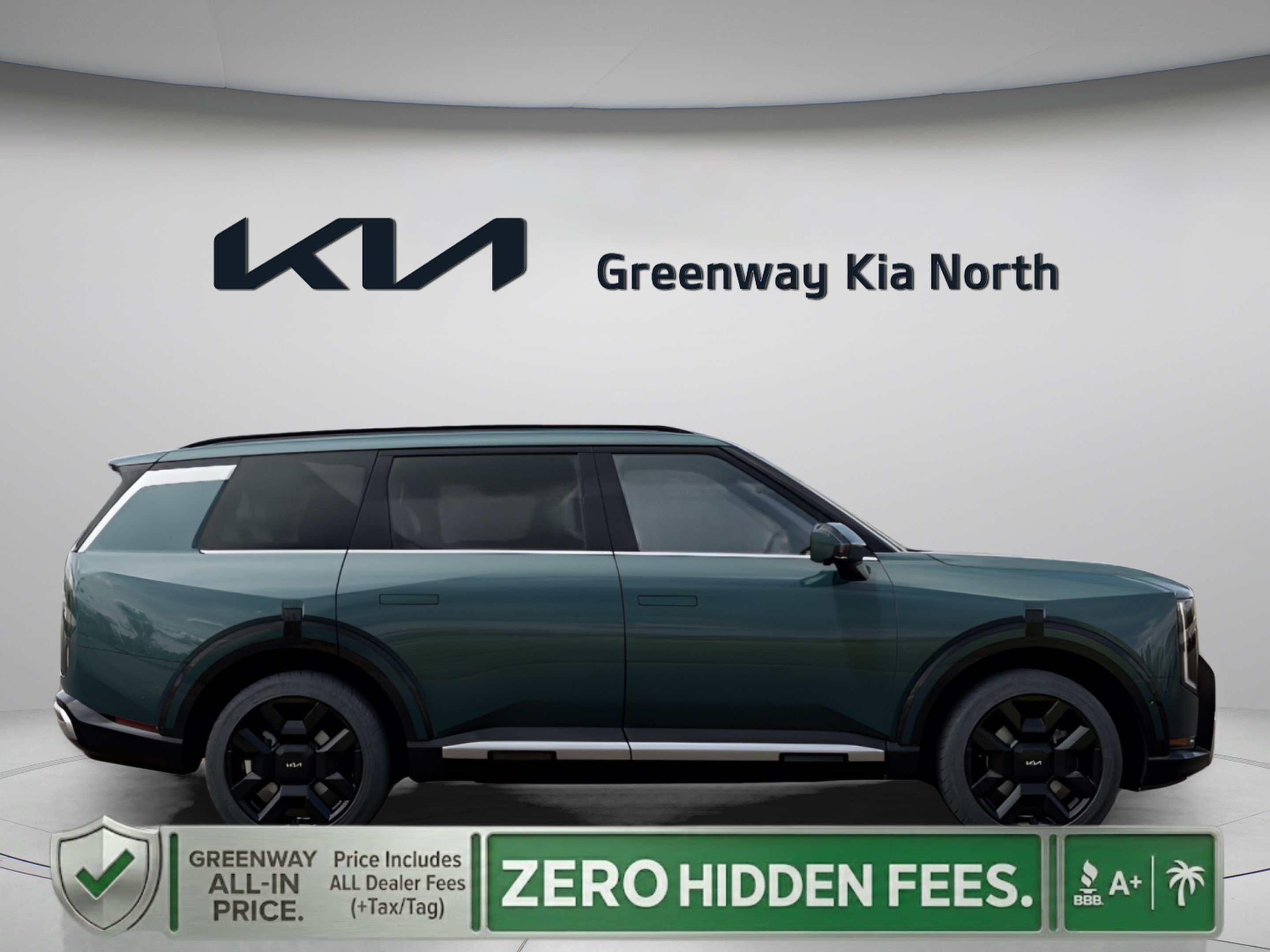 New 2027 Black Jade Green Kia SX image 8