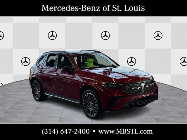 New 2026 MANUFAKTUR Patagonia Red Metallic Mercedes-Benz GLC 300 image 1