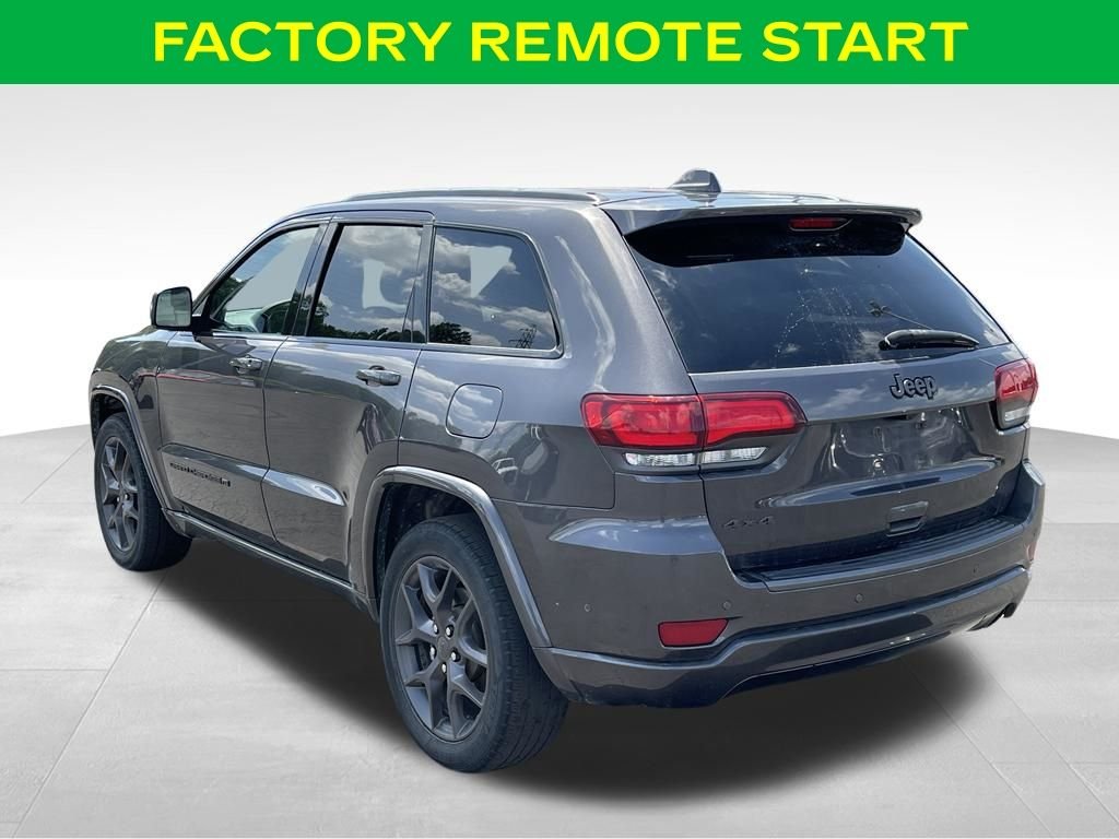 Used 2021 Granite Crystal Metallic Clearcoat Jeep Limited image 12