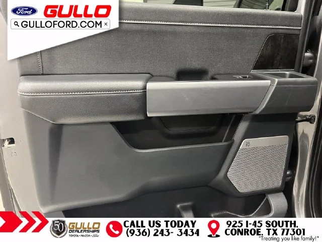 Used 2023 Carbonized Gray Metallic Ford Lariat image 16