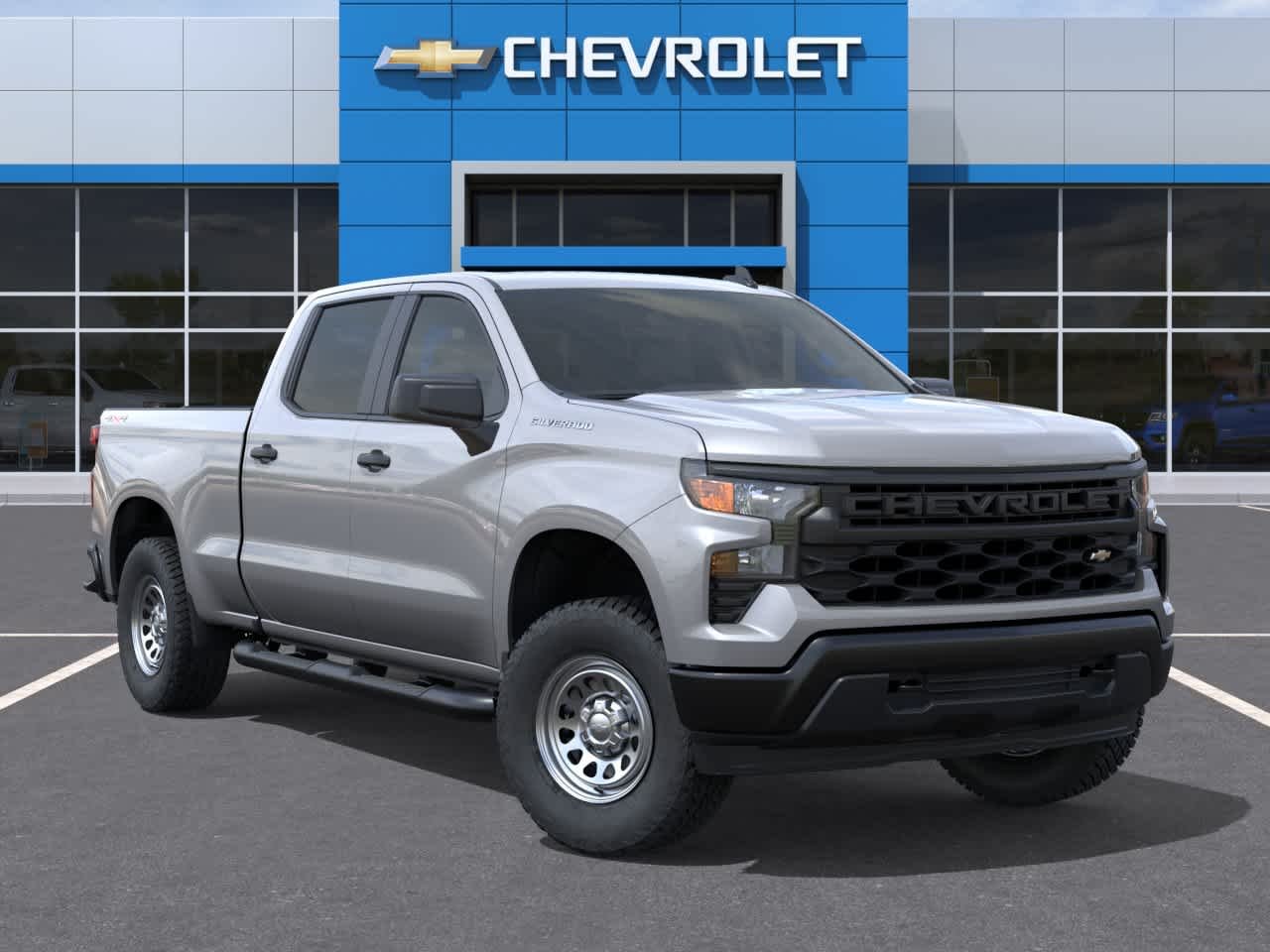 New 2026 Sterling Gray Metallic Chevrolet WT image 7