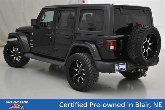 Used 2020 Black Clearcoat Jeep Sahara image 14