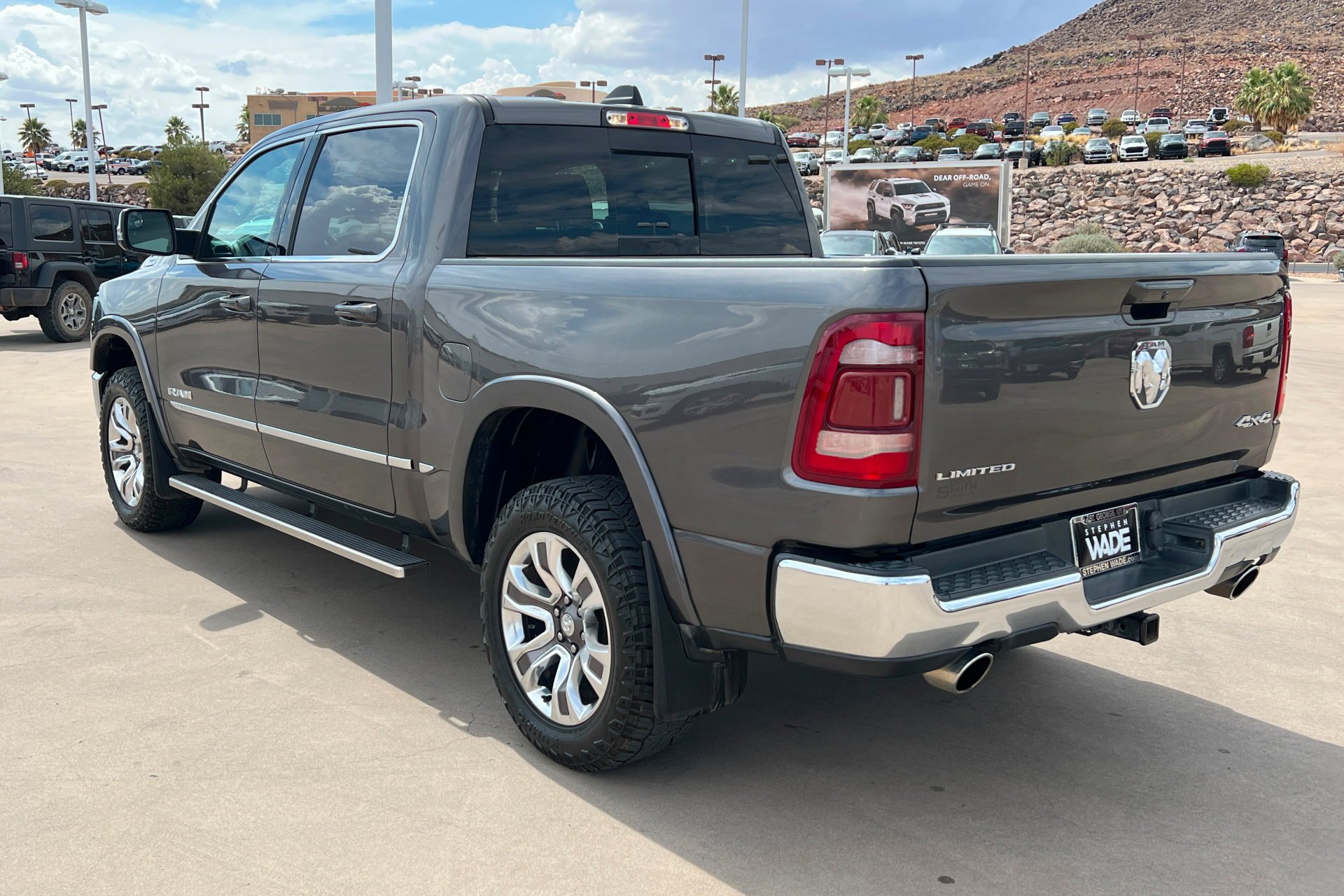 Certified Used 2023 Granite Crystal Metallic Clearcoat Ram Limited image 3