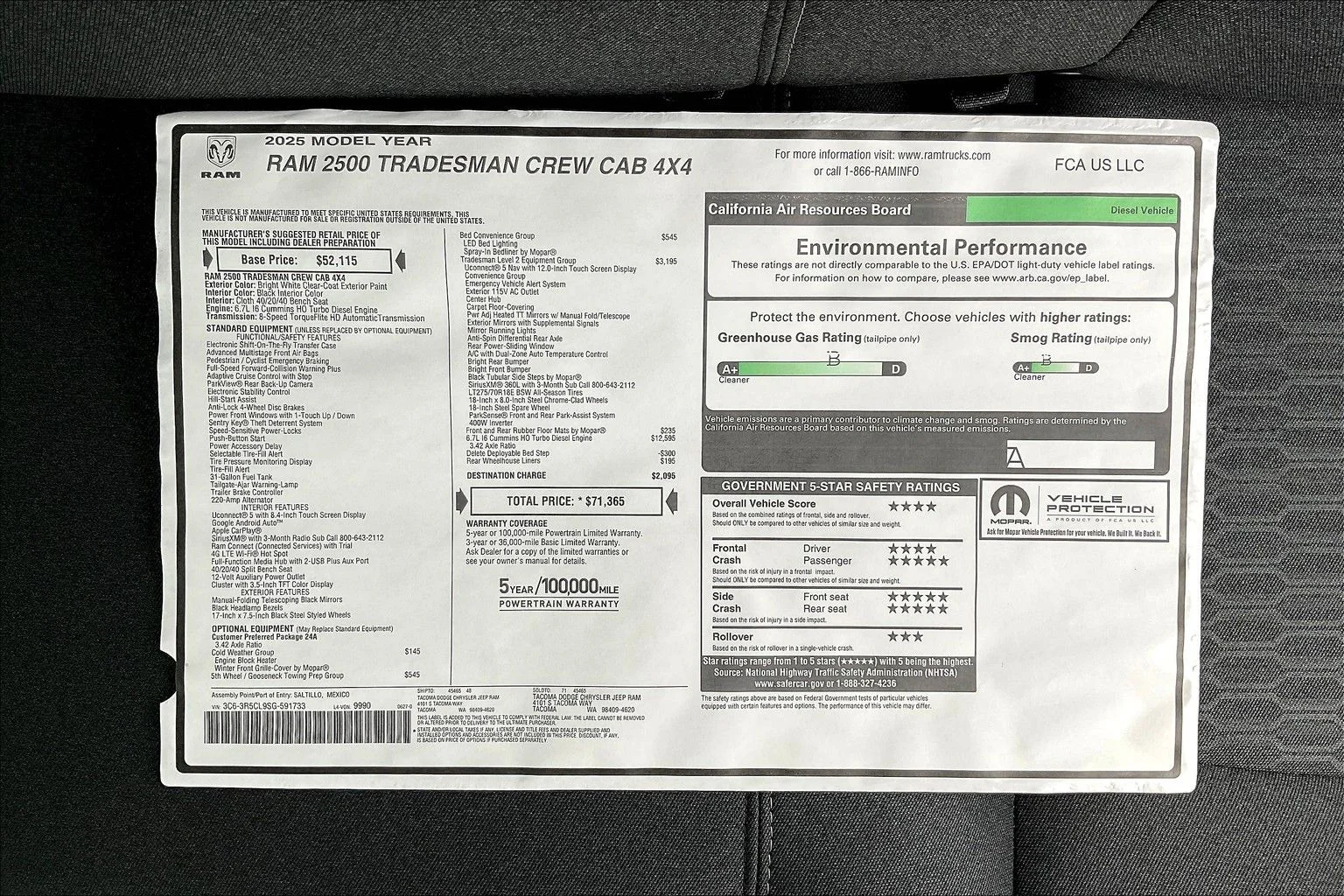 2025 RAM 2500 Tradesman - Photo 14