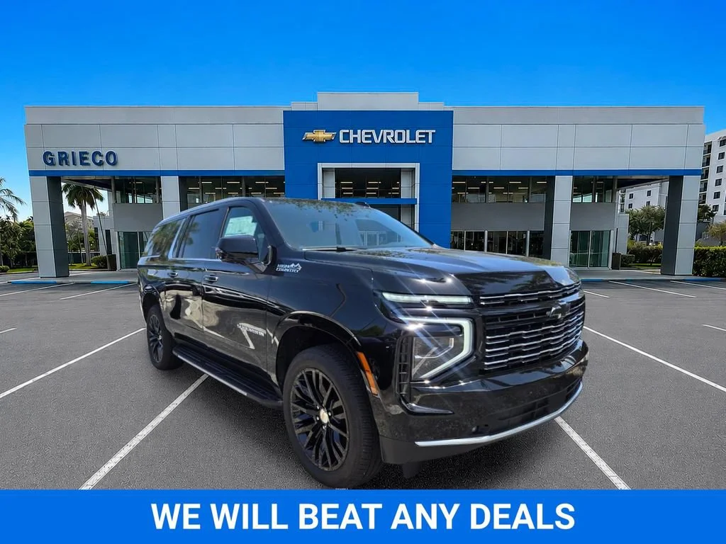 New 2026 Black Chevrolet High Country image 1