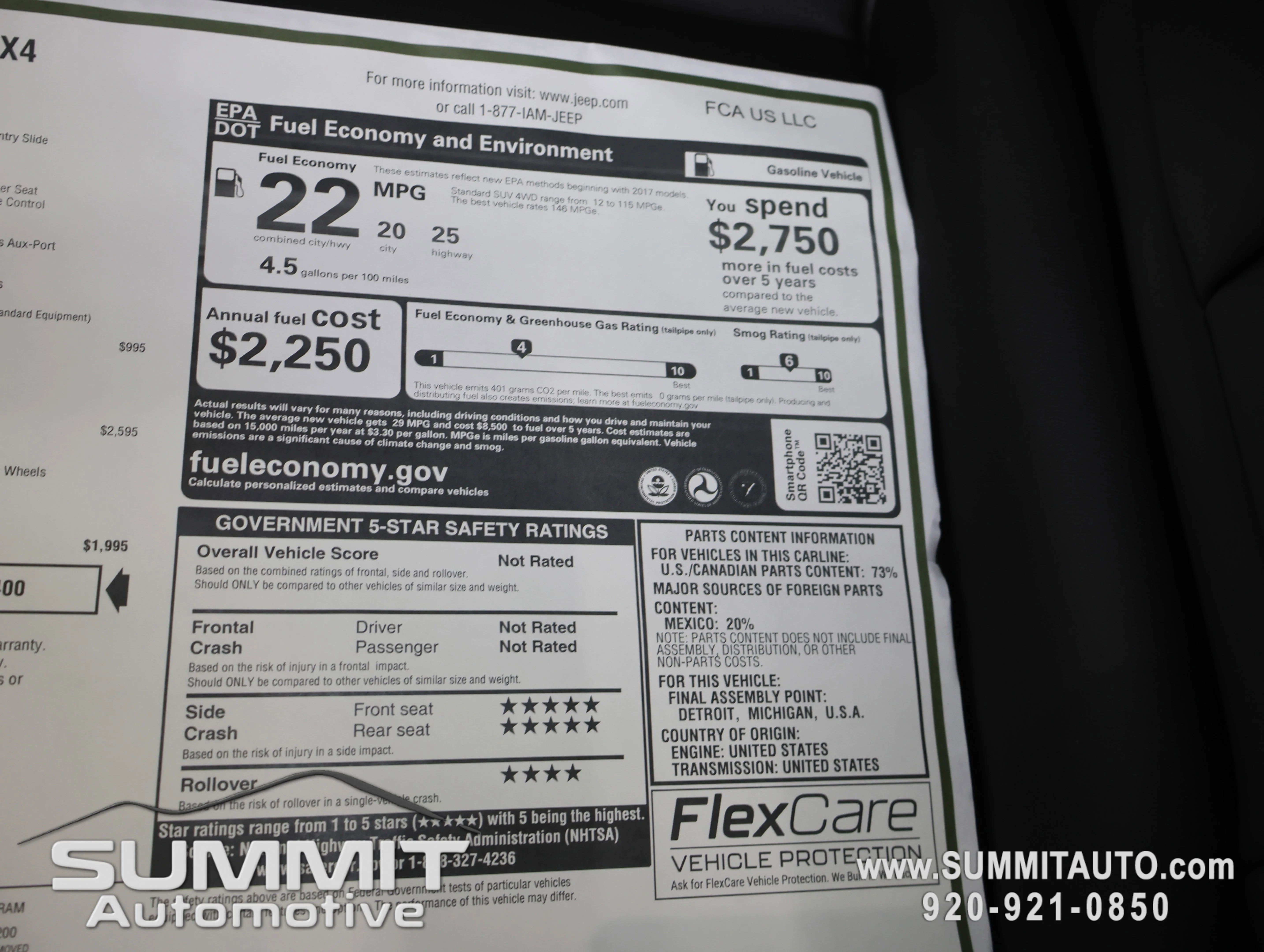 New 2026 Bright White Clear-Coat Exterior Paint Jeep Limited image 42