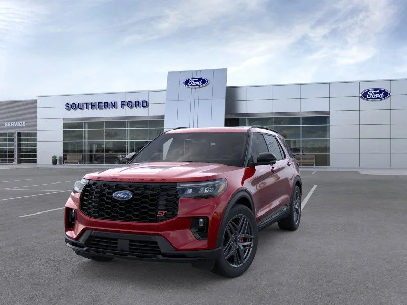 New 2026 Rapid Red Metallic Tinted Clearcoat Ford ST image 2