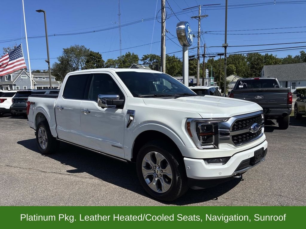 Used 2023 White Ford Platinum image 3