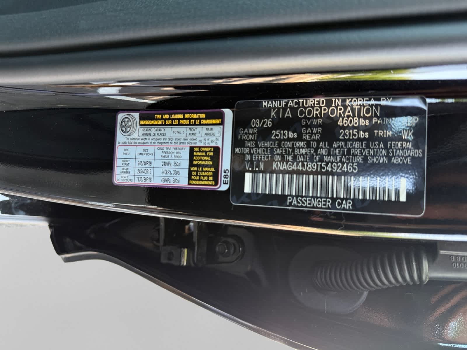 New 2026 Aurora Black Pearl Kia GT image 25