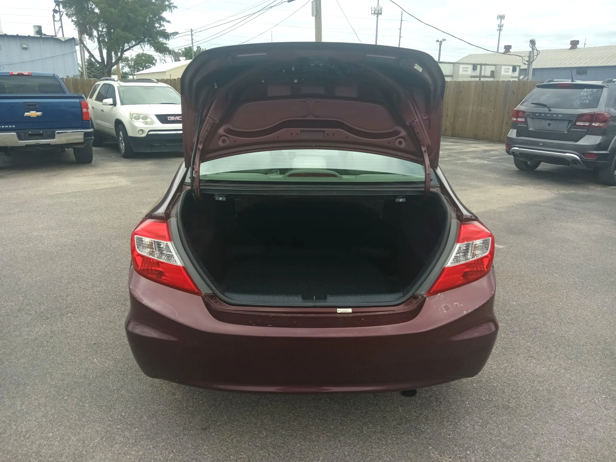 Used 2012 Maroon Honda EX image 11