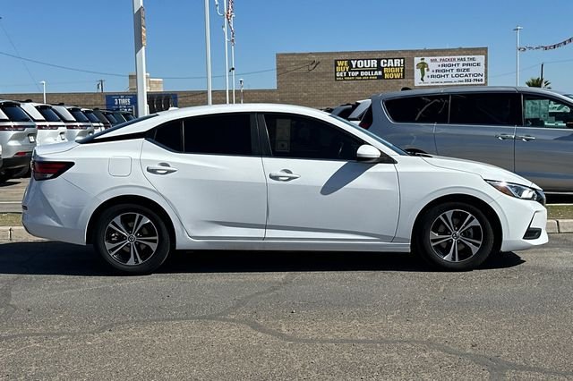 Used 2022 Nissan Sentra SV with VIN 3N1AB8CVXNY255677 for sale in Imperial, CA