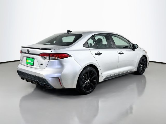 Used 2022 Classic Silver Metallic Toyota SE Nightshade image 7