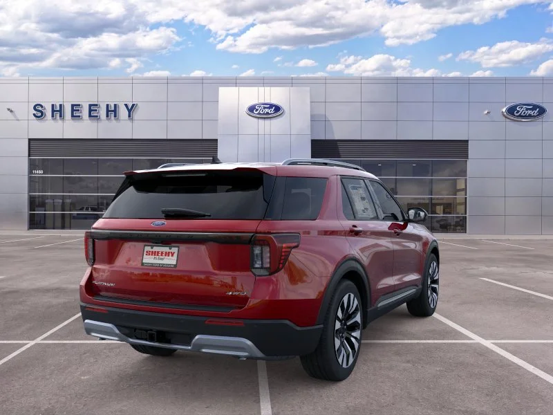 New 2026 Rapid Red Metallic Tinted Clearcoat Ford Platinum™ image 8