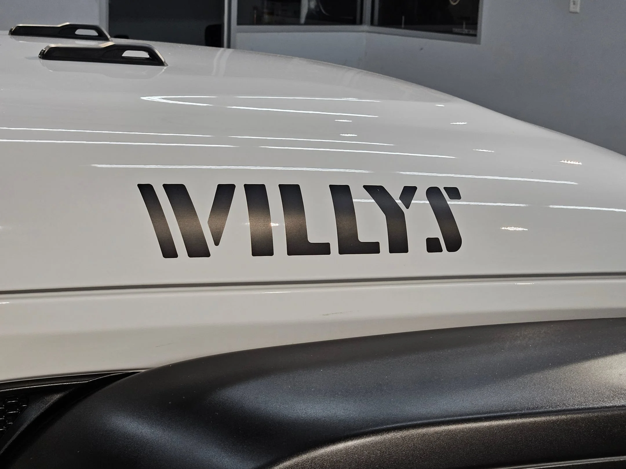 Used 2022 Bright White Clearcoat Jeep Unlimited Willys Sport image 34
