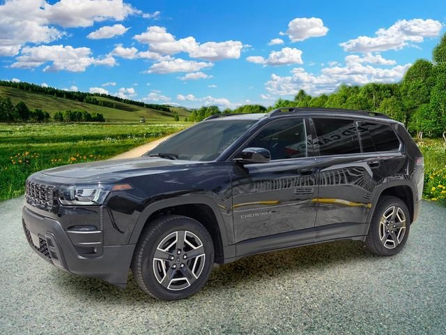New 2026 Diamond Black Crystal Pearlcoat Jeep Laredo image 2