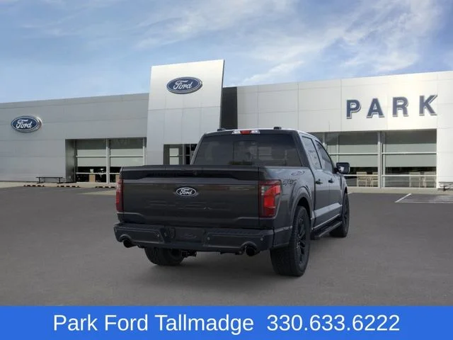 New 2026 Agate Black Metallic Ford XLT image 8