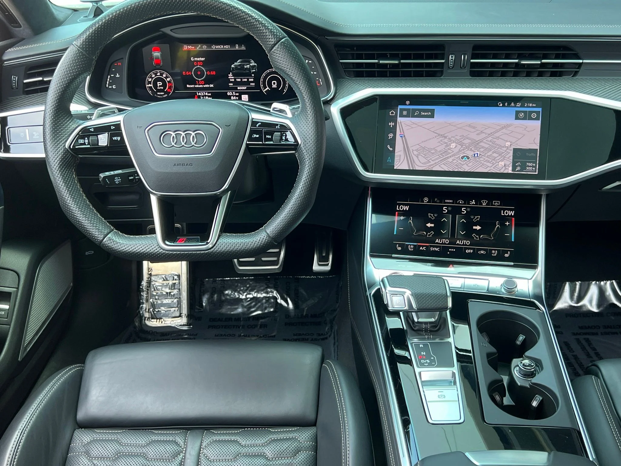 Used 2024 Black Audi 4.0T Performance image 16