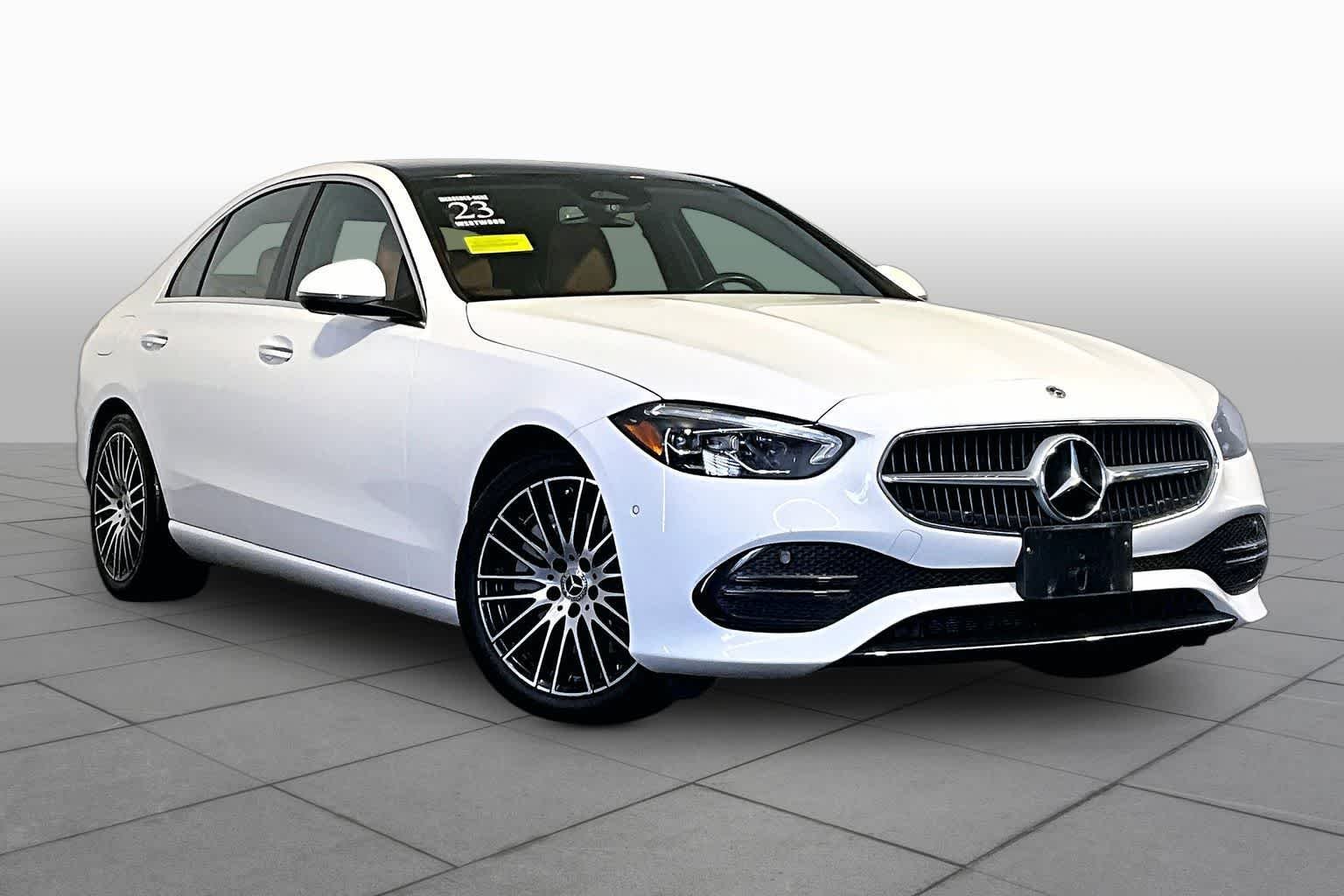 Used 2023 Polar White Mercedes-Benz C 300 image 3