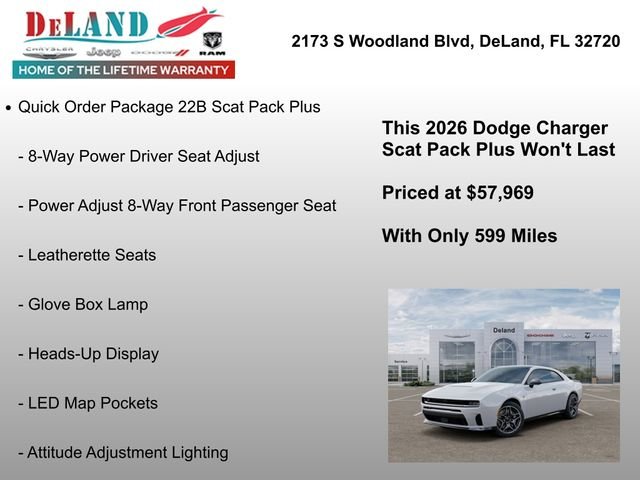 New 2026 White Knuckle Exterior Paint Dodge Scat Pack Plus image 18