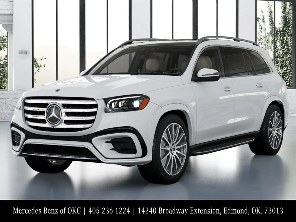 New 2026 White Mercedes-Benz GLS 580 image 1