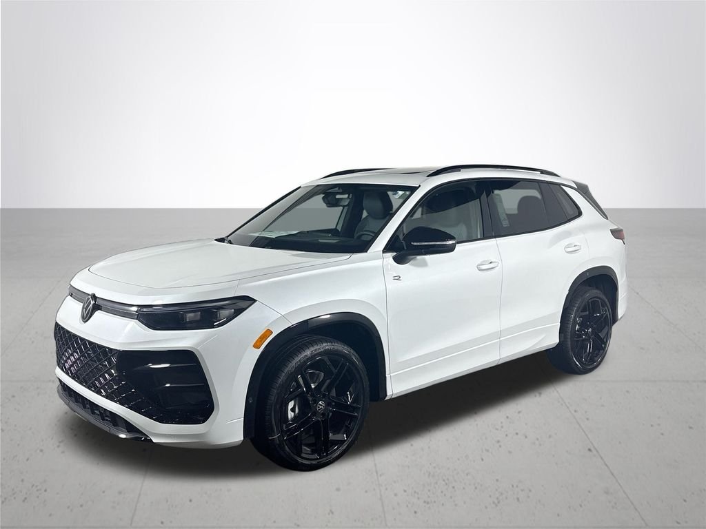 New 2025 Opal White Pearl Volkswagen 2.0T SE R-Line Black image 2