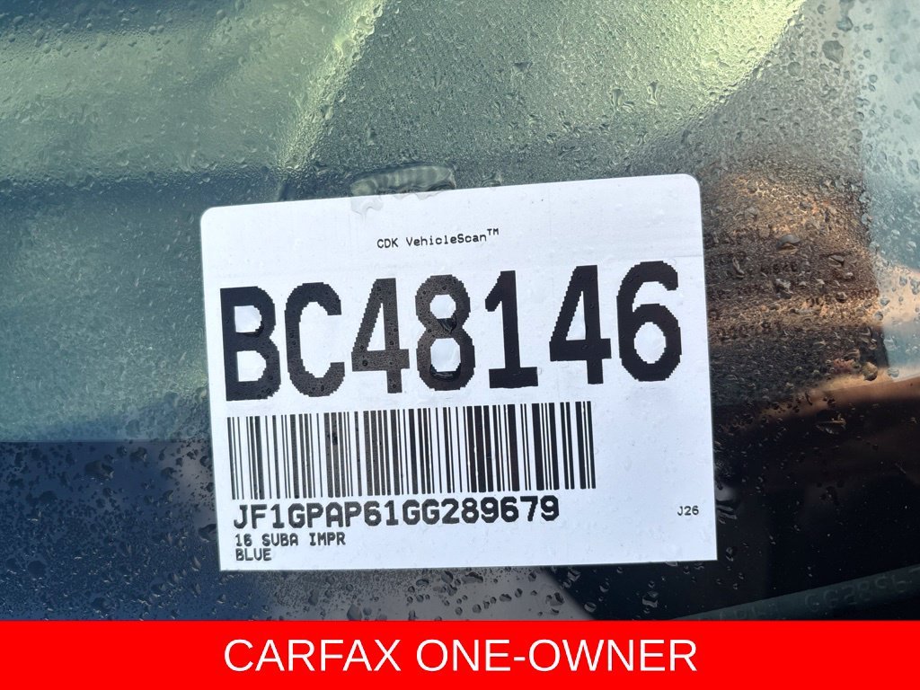 Used 2016 Dark Blue Metallic Subaru 2.0i Sport Premium image 7