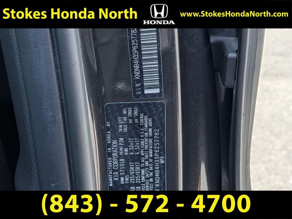 Used 2023 Gray Kia LX image 8