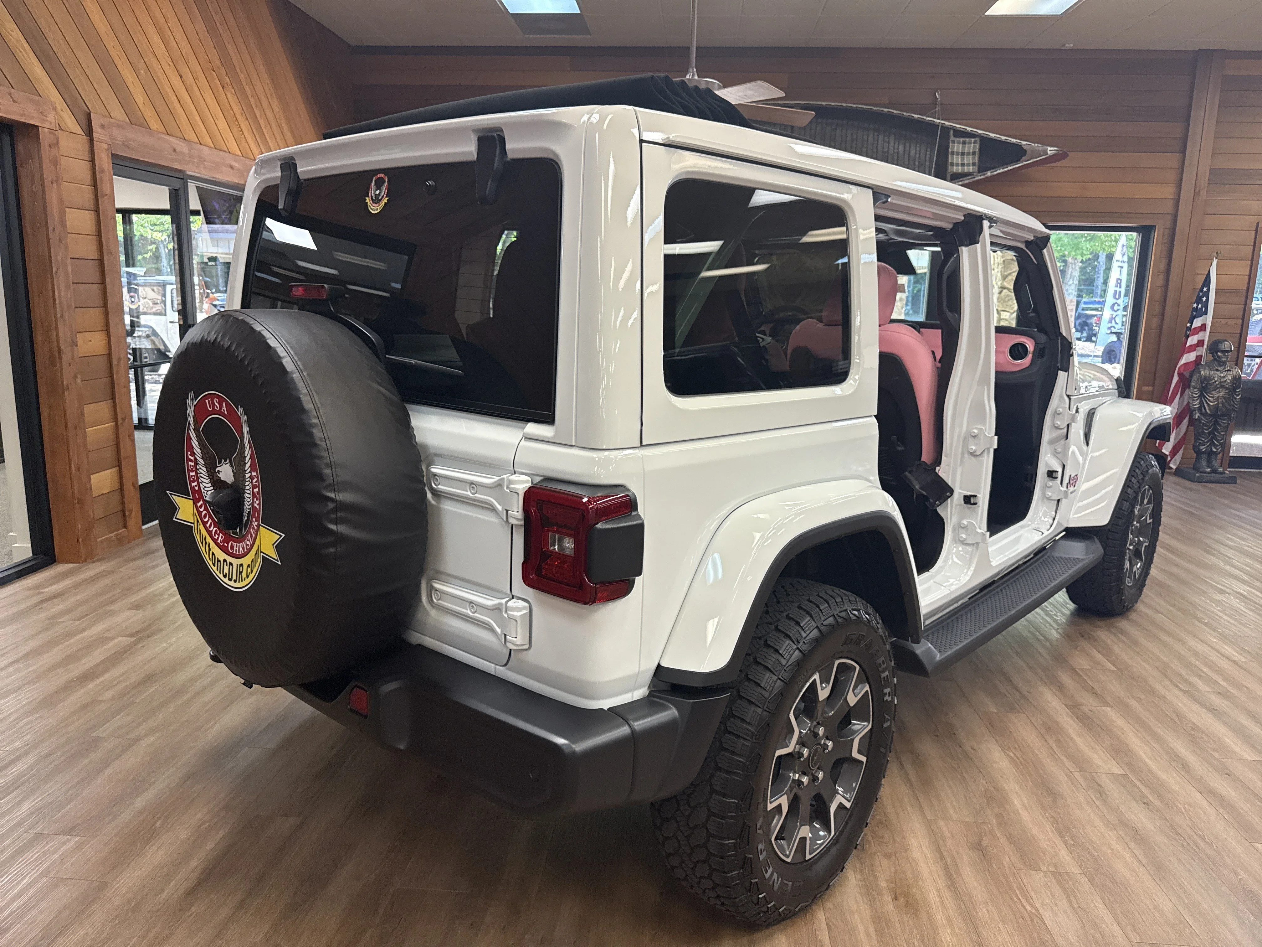 New 2026 Bright White Clearcoat Jeep Sahara image 7