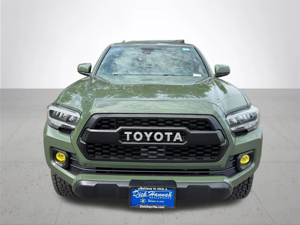 Used 2021 Green Toyota TRD Off-Road image 16