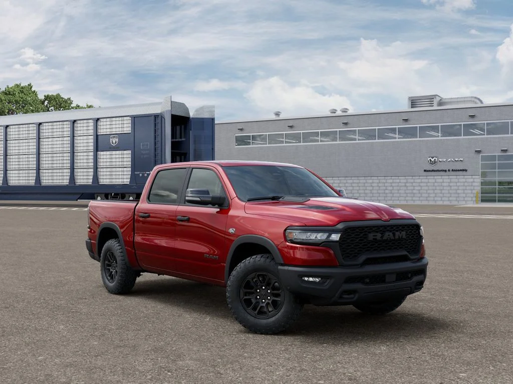 New 2026 Molten Red Pearl-Coat Exterior Paint RAM Rebel image 5