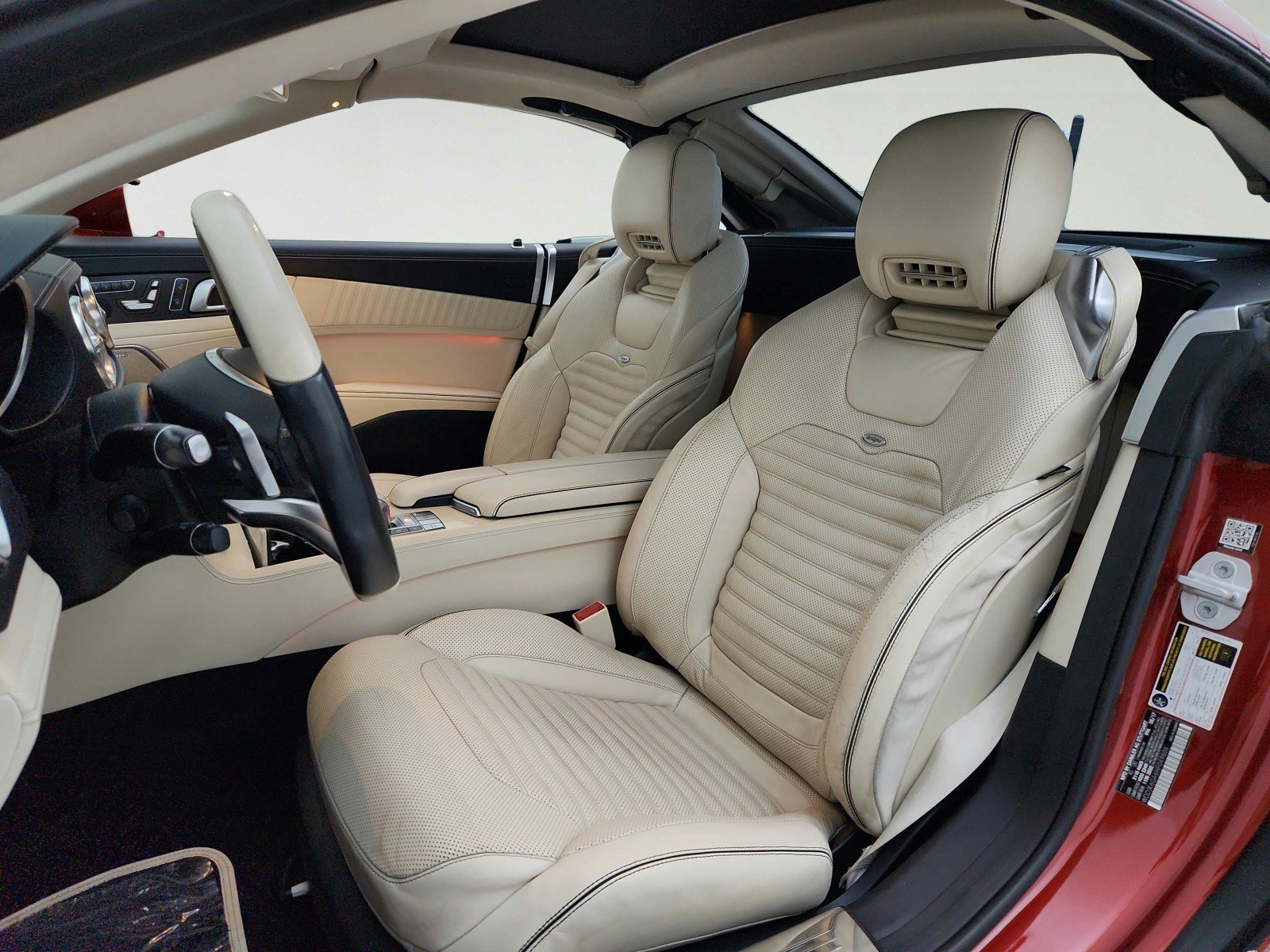 Used 2017 designo Cardinal Red Metallic Mercedes-Benz SL 450 image 17