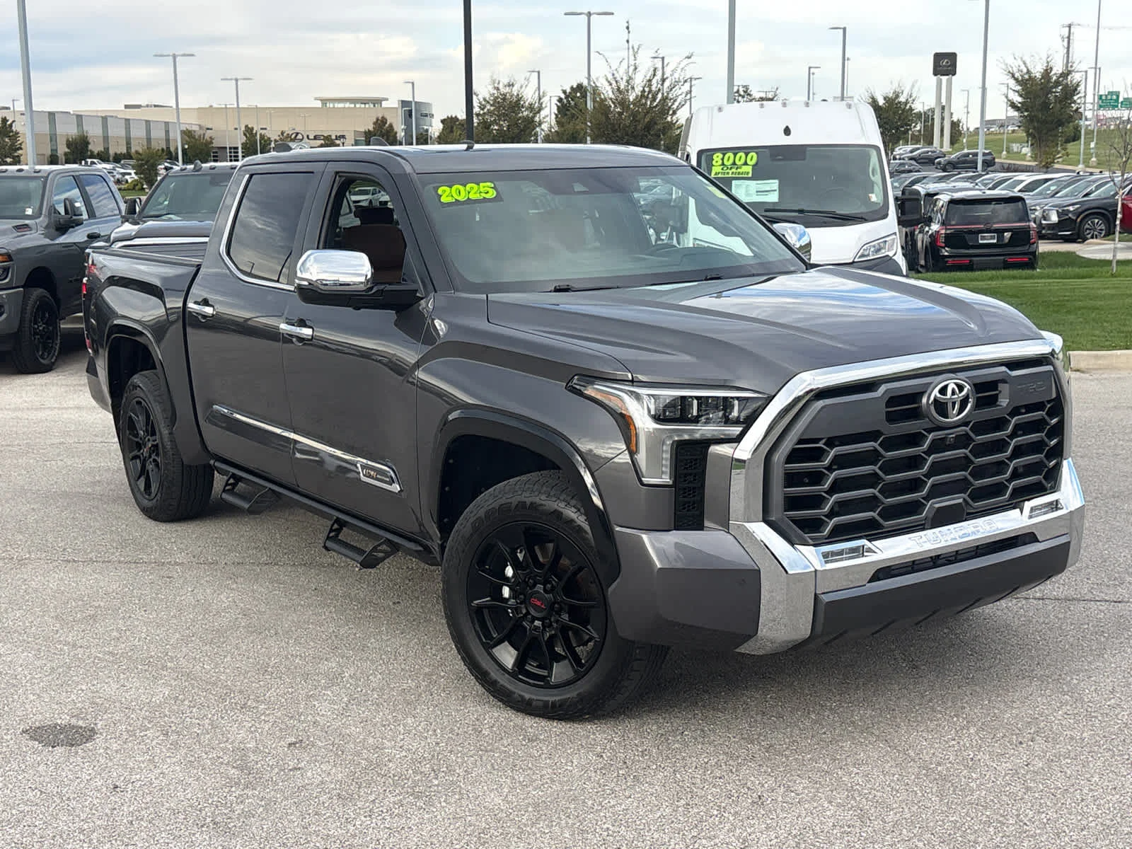 Used 2025 Toyota Tundra 1794 Edition with VIN 5TFMA5DB2SX281526 for sale in Kansas City