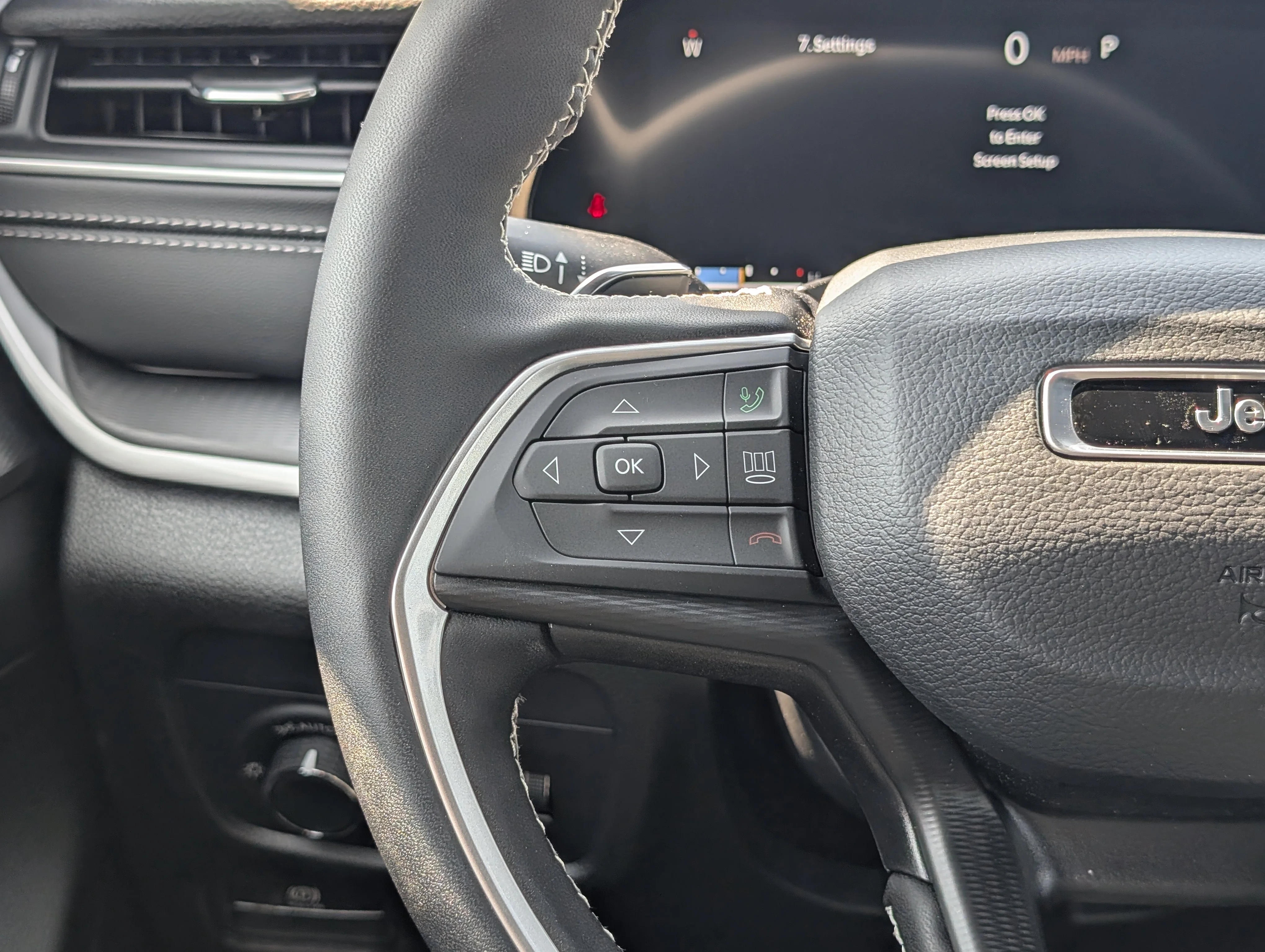 New 2025 Bright White Jeep Laredo image 25
