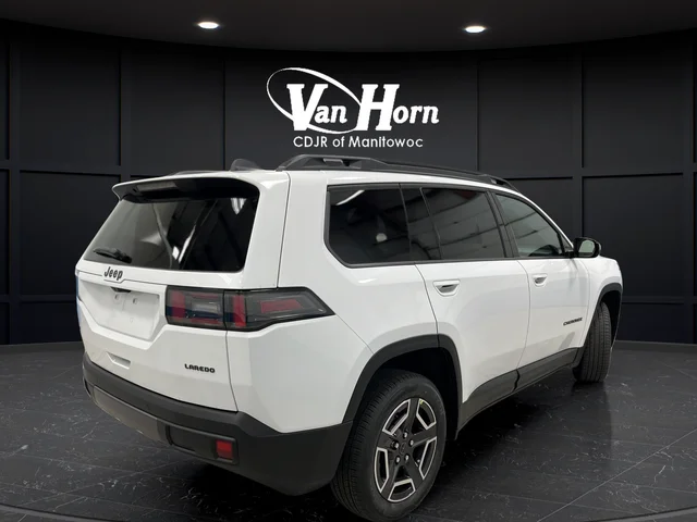 New 2026 Bright White Clearcoat Jeep Laredo image 7
