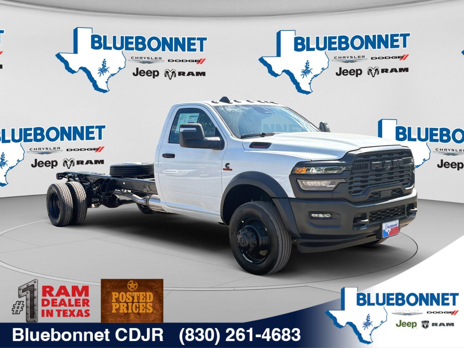 New 2027 Bright White Clear-Coat Paint RAM Tradesman image 3