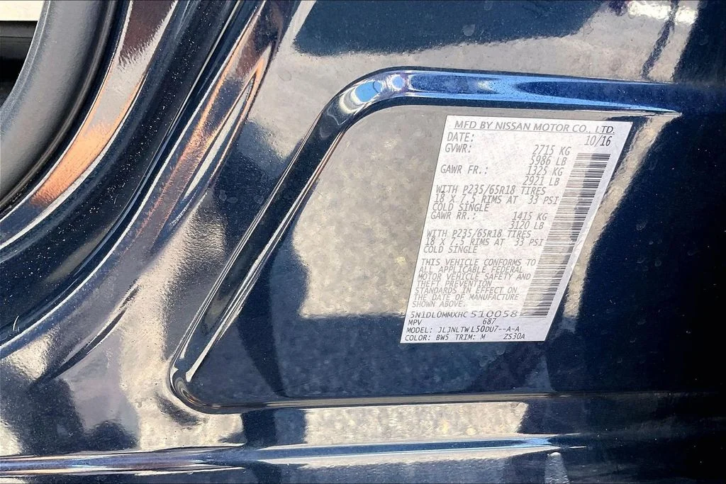 Used 2017 Blue INFINITI Base image 31