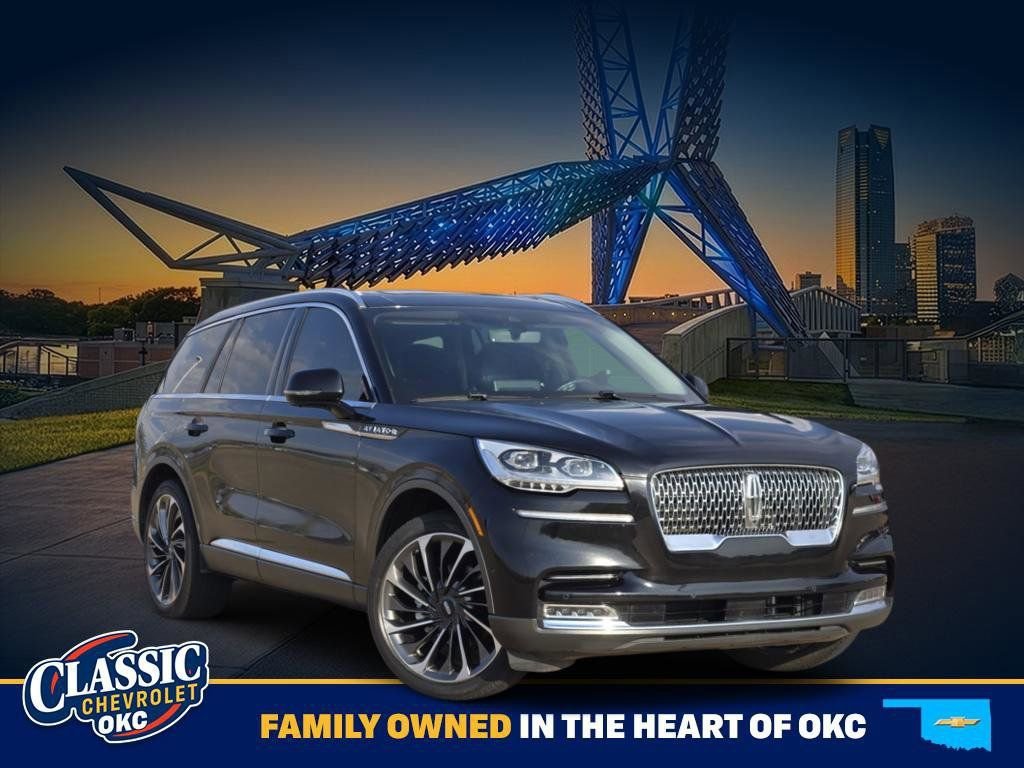 Black 2020 Lincoln Aviator Reserve AWD SUV / Crossover All-Wheel Drive Automatic