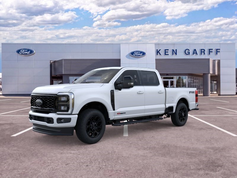 New 2026 White Metallic Ford LARIAT image 1