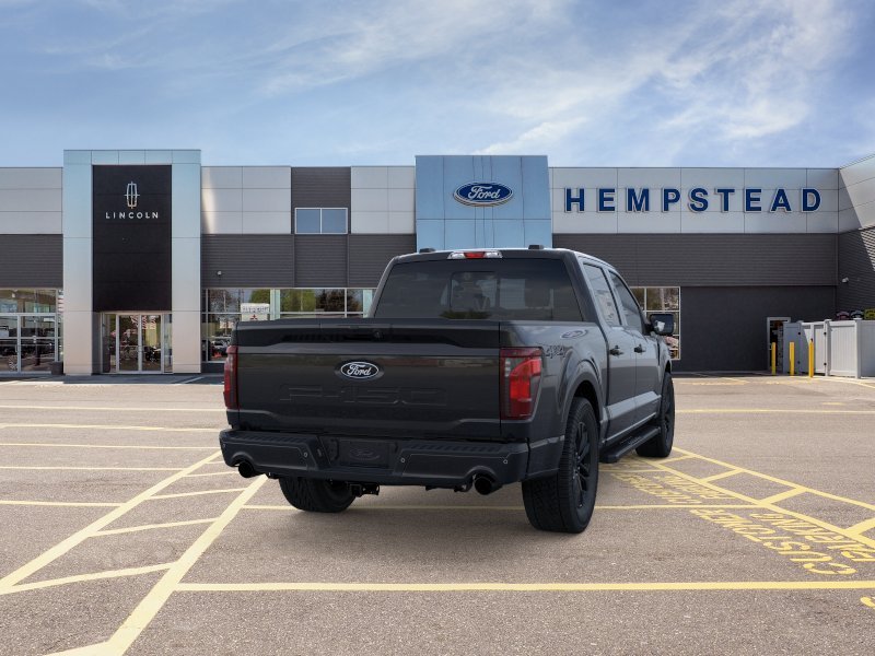 New 2026 Agate Black Metallic Ford XLT image 8