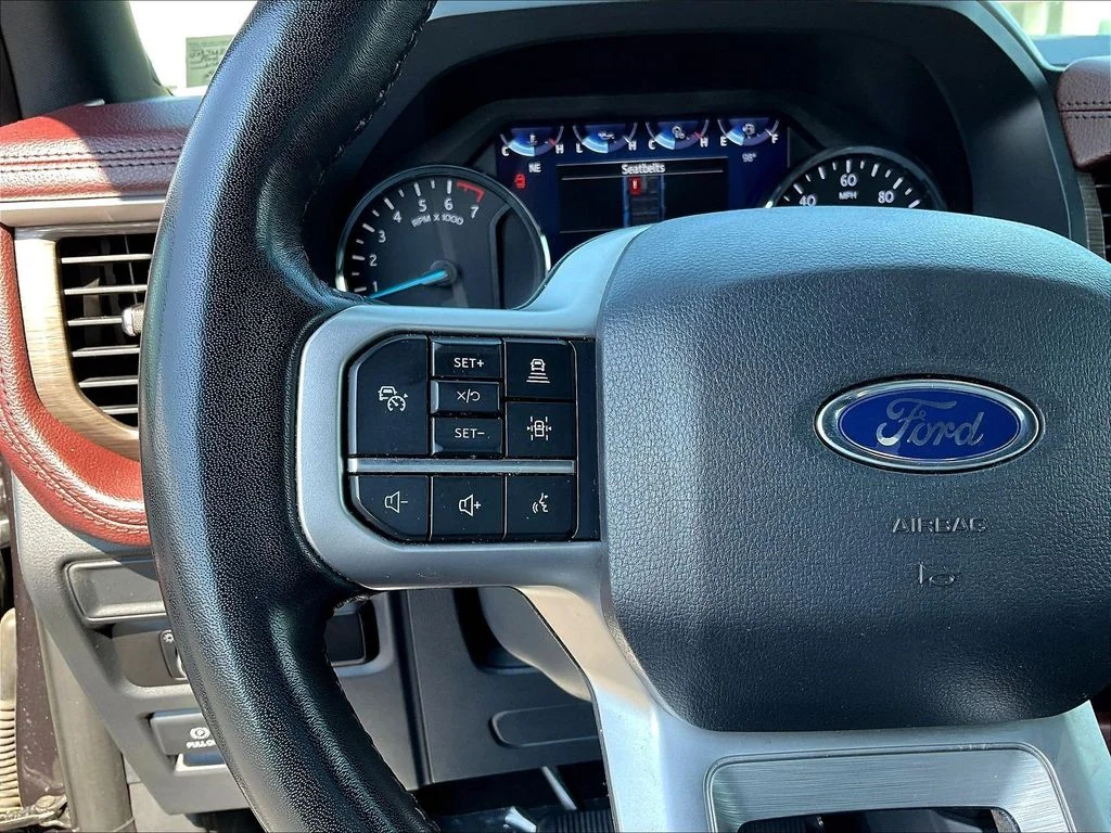 Certified Used 2024 Dark Matter Gray Metallic Ford Limited image 11